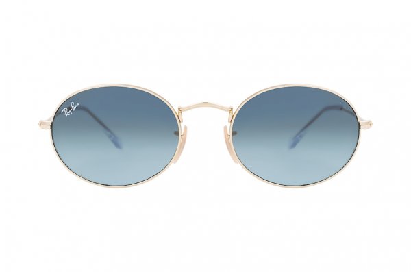   Ray-Ban Oval RB3547-001-3M Arista | Blue Gradient