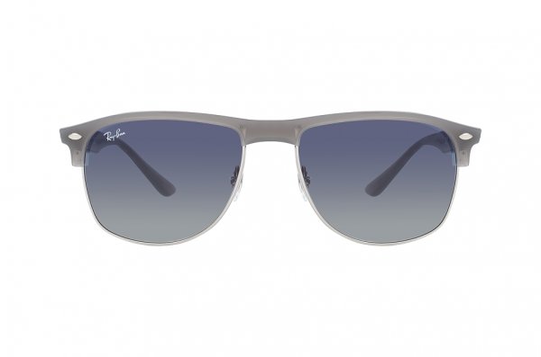   Ray-Ban Oversized Clubmaster RB4342-6429-4L Transparent Grey | Blue Gradient