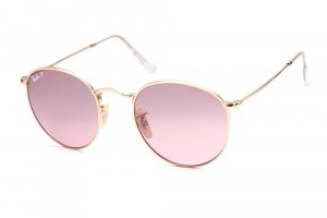 Очки Ray-Ban Round Metal Special Series RB3447-001-15 Arista | Pink Polarized