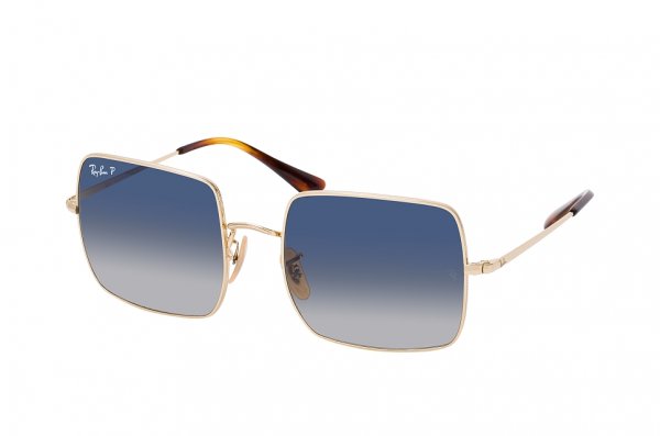 Очки Ray-Ban Square RB1971-9147-78 Silver | Blue Gradient Polarized