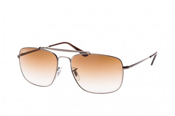   Ray-Ban The Colonel RB3560-004-51 Gunmetal | Gradient Brown