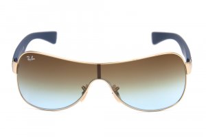 Очки Ray-Ban Youngster RB3471-001-5D Arista/Blue Rubber Temple/Brown Faded Yellow