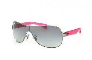 Очки Ray-Ban Youngster RB3471-004-11 Gunmetal / Pink Rubber | Grey Gradient
